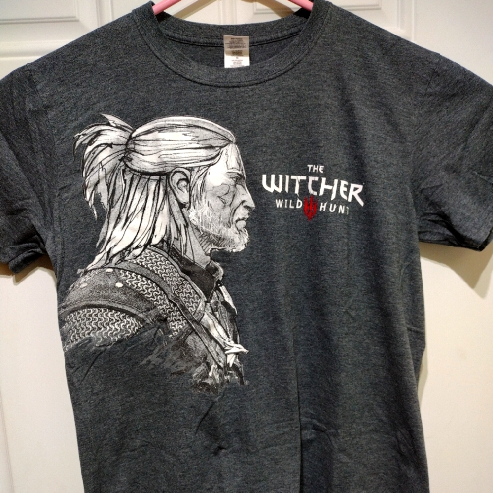 2014 The Witcher 3 Wild Hunt T-shirt Size Large Limited Edition